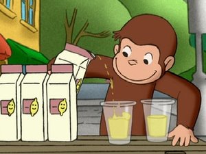 Ciekawski George Budka z lemoniadą