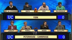 University Challenge Epizóda 25